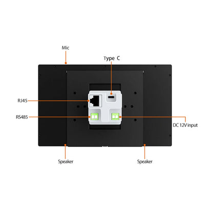 2026 New Wall Mount 8 Inch Android 13 POE Tablet Metal Body Smart Home Control Panel Support Tuya Home Assistant