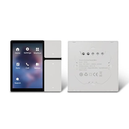 All-New 3.5 Inch Tuya Smart Home Control Panel Built-In IR and BLE Mesh Gateway Unique Button Design
